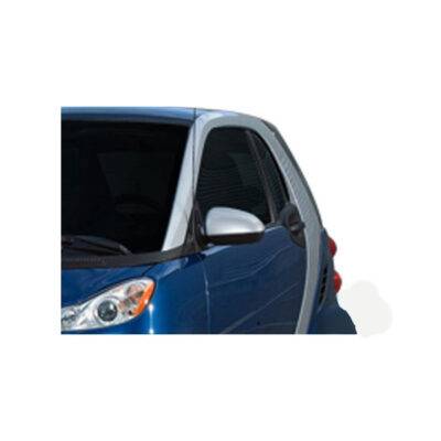 ALL IN POINT ΚΑΠΑΚΙΑ ΚΑΘΡΕΠΤΩΝ ΓΙΑ MERCEDES SMART CITYCAR W451 2007-2014 ΧΡΩΜΙΟΥ 2 ΤΕΜ. ΜΕΤΑΛΛΙΚΑ - AIN-147195 LEFKELIS.GR