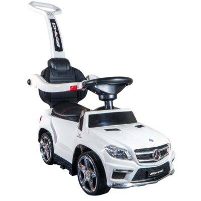 ALL IN POINT ΠΑΙΔΙΚΟ ΑΥΤΟΚΙΝΗΤΟ PUSH-CAR ΜΕ ΧΕΡΟΥΛΙ ΤΥΠΟΥ MERCEDES GL63 ΜΟΝΟΘΕΣΙΟ ΛΕΥΚΟ RACE AXION - 1 TEM. - AIN-171974 LEFKELIS.GR