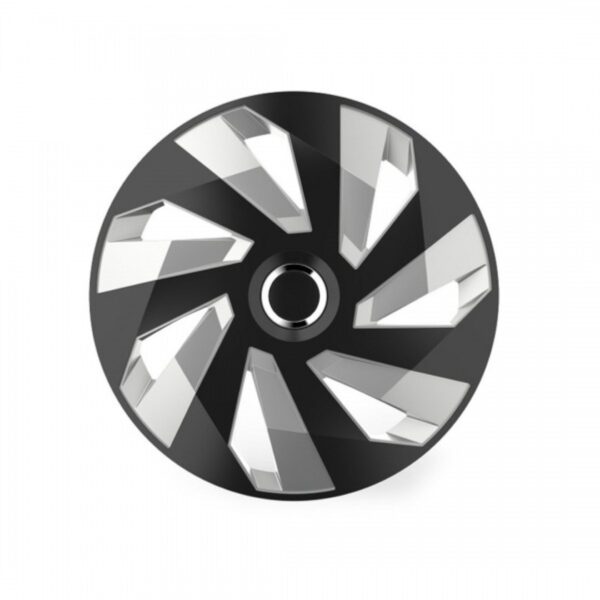 ALL IN POINT ΤΑΣΙ 14" HUBCAP VECTOR RC SILVER BLACK AMIO ΣΕΤ 4 ΤΕΜ ΣΕ ΚΟΥΤΙ - AIN-170447 LEFKELIS.GR