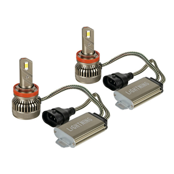 ALL IN POINT H11 9-32V PGJ19-2 6.500K 7.200lm 45W HALO LED LIGHTING SERIES 14 G-XP SPECIAL CHIPS 2ΤΕΜ. LED KIT - AIN-170164 LEFKELIS.GR