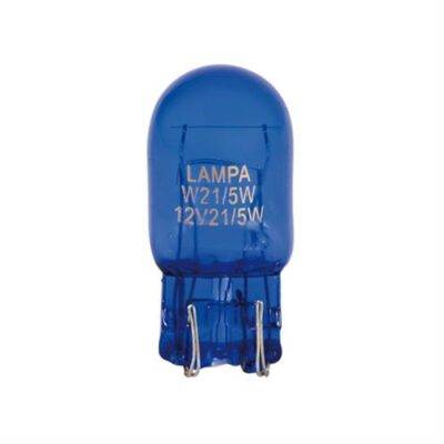 ALL IN POINT W21/5W 12V 21/5W W3x16q ΚΑΡΦΩΤΟ ΜΠΛΕ BLUE DYED-GLASS 2ΤΕΜ. BLISTER - AIN-139043 LEFKELIS.GR
