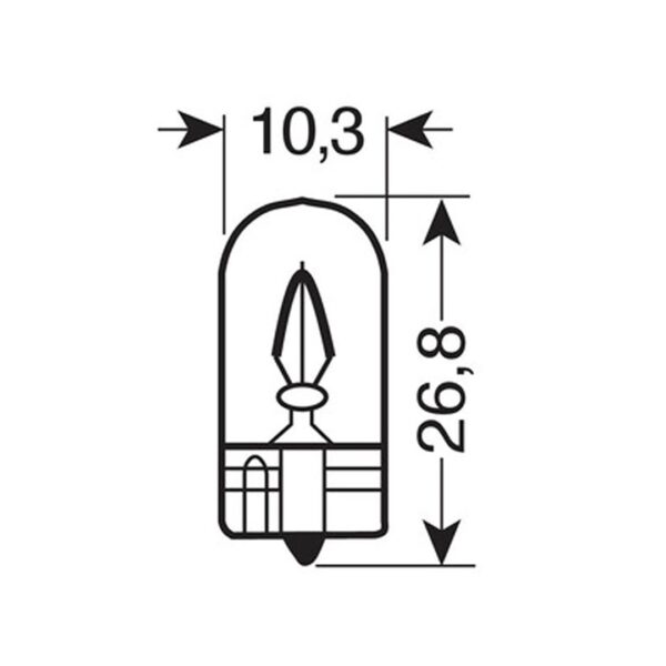 ΣΕΤ ΛΑΜΠΑΚΙΑ BLUE XENON W5W - Image 2