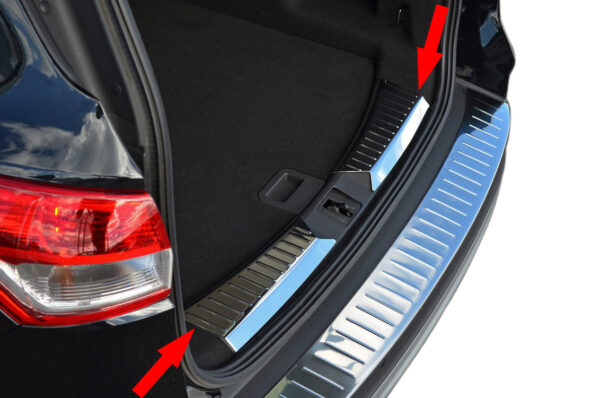 ALL IN POINT TRIM ΜΑΡΚΕ ΠΟΡΤ ΜΠΑΓΚΑΖ ΧΡΩΜΙΟ ΜΕΤΑΛΛΙΚΟ ΓΙΑ FORD KUGA 2017+ S-Dizayn - 1 Τεμ. - AIN-180010 LEFKELIS.GR