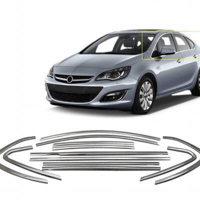 ALL IN POINT TRIM ΜΑΡΚΕ ΠΑΡΑΘΥΡΩΝ ΑΥΤΟΚΟΛΛΗΤΑ ΧΡΩΜΙΟΥ 12ΤΕΜ. ΓΙΑ OPEL ASTRA J 4D 2012+ - AIN-144548 LEFKELIS.GR