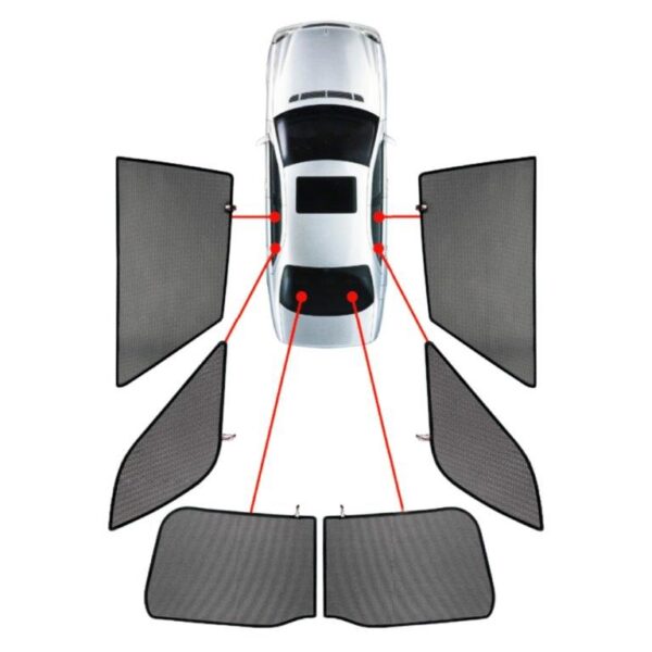 ALL IN POINT ΚΟΥΡΤΙΝΑΚΙΑ ΜΑΡΚΕ CAR SHADES ΓΙΑ VW TOURAN 5D 10-15 - 6 ΤΕΜ. - AIN-162568 iluma.GR