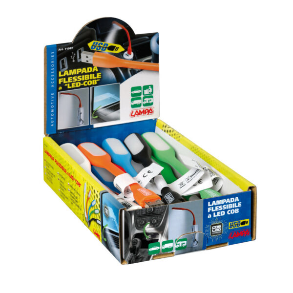 ALL IN POINT ΠΛΑΦΟΝΙΕΡΑ USB COB-LED ΕΥΚΑΜΠΤΗ (ΔΙΑΦΟΡΑ ΧΡΩΜΑΤΑ) LAMPA - 20 ΤΕΜ - AIN-170417 iluma.GR