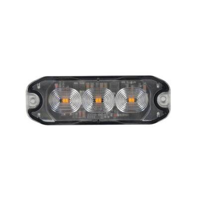 ALL IN POINT ΣΤΡΟΜΠΟ ΠΟΡΤΟΚΑΛΙ 12/24V 3 LED 4 ΧΡΗΣΕΩΝ ΑΔΙΑΒΡΟΧΟ IP67 (ΠΑΧΟΣ: 7mm) 88x30mm  LAMPA - 1 TEM. - AIN-173584 LEFKELIS.GR