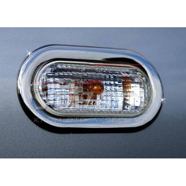 ALL IN POINT ΔΑΧΤΥΛΙΔΙ ΦΛΑΣ ΧΡΩΜΙΟ - 2 ΤΕΜ. ΓΙΑ VW CADDY MINI VAN 2004-2010 - AIN-166108 iluma.GR