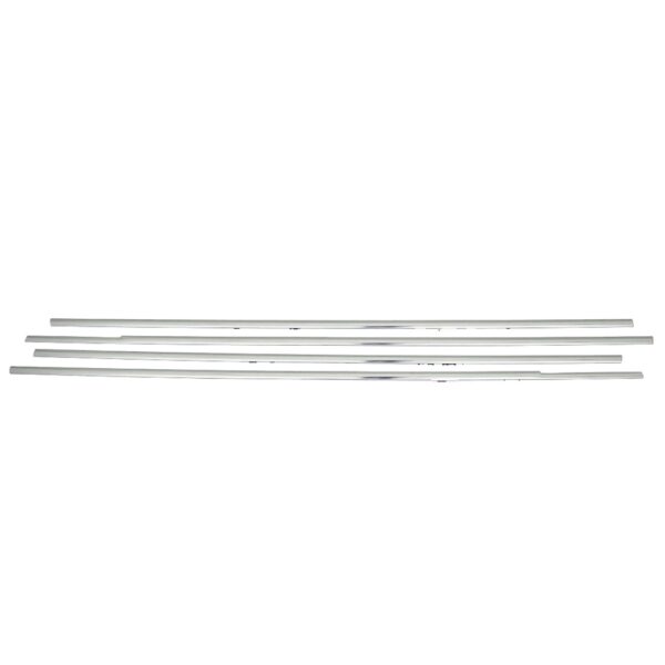 ALL IN POINT TRIM ΠΑΡΑΘΥΡΩΝ ΑΝΟΞΕΙΔΩΤΟ ΑΤΣΑΛΙ ΧΡΩΜΙΟ ΓΙΑ VW GOLF 5 PLUS 5D HB 2004-2007 - 4 ΤΕΜ. - AIN-166111 LEFKELIS.GR