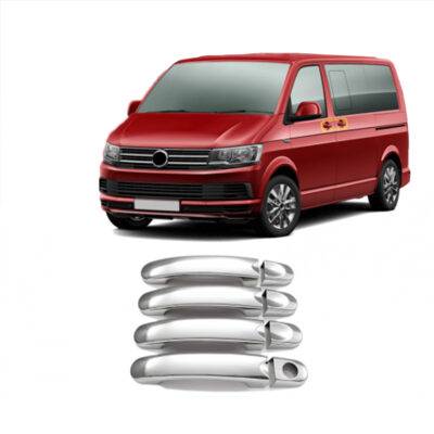ALL IN POINT ΧΕΡΟΥΛΙΑ ΠΟΡΤΑΣ ΓΙΑ VW T6 TRANSPORTER VAN 2015+ 4 ΠΟΡΤΕΣ  ΧΡΩΜΙΟ ΜΕΤΑΛΛΙΚΑ - AIN-175598 LEFKELIS.GR