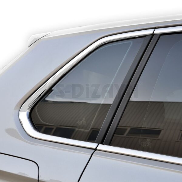ALL IN POINT TRIM ΜΑΡΚΕ ΠΑΡΑΘΥΡΩΝ (ΑΥΤΟΚΟΛΛΗΤΑ/ΧΡΩΜΙΟ) - 12 ΤΕΜ. ΓΙΑ VW TIGUAN 5D 2016+ - AIN-144646 iluma.GR