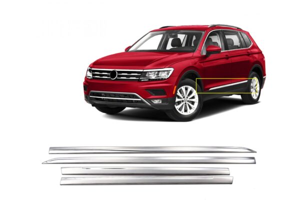 ALL IN POINT ΔΙΑΚΟΣΜΗΤΙΚΗ ΦΑΣΑ ΠΟΡΤΑΣ ΧΡΩΜΙΟ 4ΤΕΜ. ΓΙΑ VW TIGUAN 5D 2016+ - AIN-144647 iluma.GR