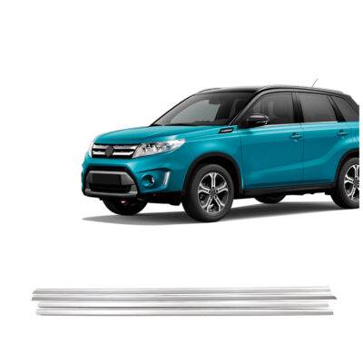 ALL IN POINT TRIM ΜΑΡΚΕ ΠΑΡΑΘΥΡΩΝ ΑΥΤΟΚΟΛΛΗΤΑ ΧΡΩΜΙΟ ΜΕΤΑΛΛΙΚΑ ΓΙΑ SUZUKI VITARA 2016+ S-Dizayn - 4 Τεμ. - AIN-180012 LEFKELIS.GR