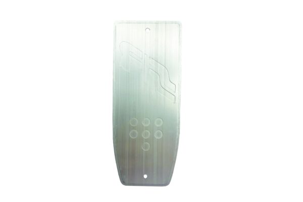 ALL IN POINT ΤΕΜΠΕΛΗΣ ΠΟΔΙΟΥ ANTI SLIP LOOK ΜΑΥΡΟ ΑΛΟΥΜΙΝΙΟΥ 195x80mm SIMONI RACING - 1 TEM. - AIN-170533 iluma.GR