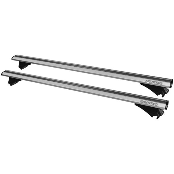ALL IN POINT ΜΠΑΡΕΣ ΟΡΟΦΗΣ ΑΛΟΥΜΙΝΙΟΥ LEOPARD XL SILVER 135 cm ΣΕ ΑΣΗΜΙ ΧΡΩΜΑ ΓΙΑ ΟΡΟΦΗ ΜΕ FLUSH ΚΑΙ RAISED RAILS MENABO - 2 ΤΕΜ. - AIN-144047 iluma.GR