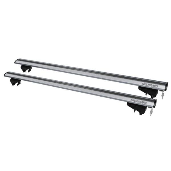ALL IN POINT ΜΠΑΡΕΣ ΟΡΟΦΗΣ ΑΛΟΥΜΙΝΙΟΥ LINCE SILVER 120 cm ΣΕ ΑΣΗΜΙ ΧΡΩΜΑ ΓΙΑ ΟΡΟΦΗ ΜΕ FLUSH RAILS MENABO - 2 ΤΕΜ. - AIN-143794 iluma.GR