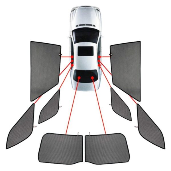 ALL IN POINT ΚΟΥΡΤΙΝΑΚΙΑ ΜΑΡΚΕ CAR SHADES ΓΙΑ VOLVO V60 ESTATE 2019+ - 8 ΤΕΜ. - AIN-162540 iluma.GR