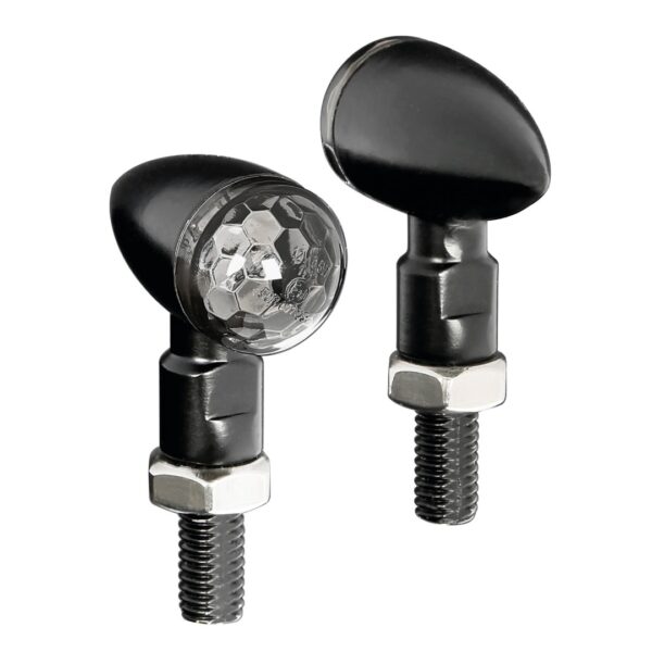 ΦΛΑΣ ΜΟΤΟ DROP 12V SMD LED (35x43mm) ΜΑΥΡΑ -2 ΤΕΜ. - Image 2
