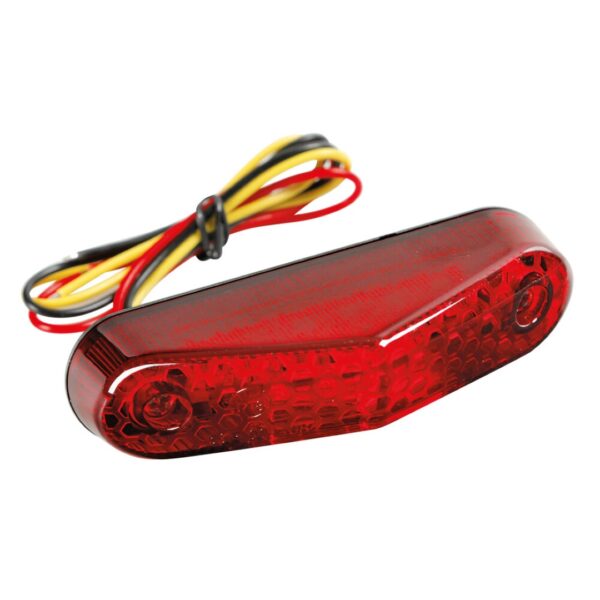 ALL IN POINT ΦΑΝΑΡΙ ΠΙΣΩ ΜΟΤΟ NOVA 12V 9LED ΚΟΚΚΙΝΟ 3ΧΡΗΣΕΩΝ (ΘΕΣΕΩΣ/STOP/ΦΩΣ ΠΙΝΑΚΙΔΑΣ)- 1 ΤΕΜ. - AIN-161117 LEFKELIS.GR