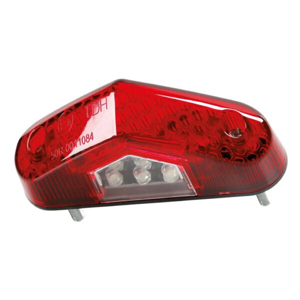ΦΑΝΑΡΙ ΠΙΣΩ ΜΟΤΟ NOVA 12V 9LED ΚΟΚΚΙΝΟ 3ΧΡΗΣΕΩΝ (ΘΕΣΕΩΣ/STOP/ΦΩΣ ΠΙΝΑΚΙΔΑΣ)- 1 ΤΕΜ. - Image 2