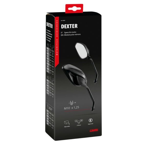 25 DX ΜΑΥΡΟ ΧΡΩΜΑ DEXTER LAMPA - 2 ΤΕΜ. - AIN-179767 LEFKELIS.GR