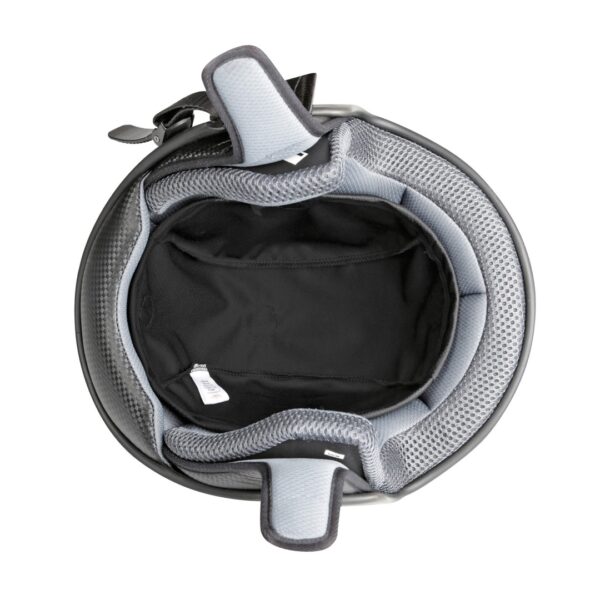 ΦΑΛΑΠΑ/ΣΚΟΥΦΑΚΙ ΕΣΩΤΕΡΙΚΟ ΚΡΑΝΟΥΣ HEAD-CAP ΜΕ 5 VELCRO (ΜΑΥΡΟ/ΠΟΛΥΕΣΤΕΡΑΣ/ONE SIZE) - 1 ΤΕΜ. - Image 2