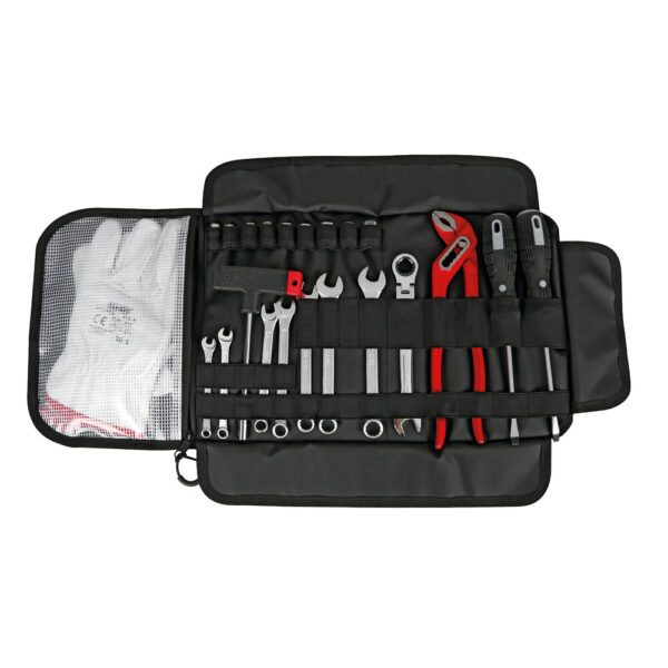 ORGANIZER ΕΡΓΑΛΕΙΟΘΗΚΗ ΑΔΙΑΒΡΟΧΟ ΜΑΥΡΟ MOTO 22x150x30mm LAMPA - 1 ΤΕΜ. - Image 2