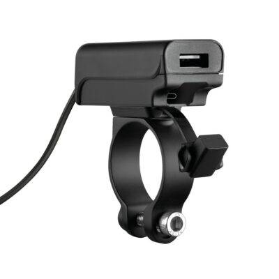 ALL IN POINT Αδιάβροχος Φορτιστής Κινητού Trek X 12/24V 48W της σειράς Optiline με 2 θύρες USB Type A και USB Type C