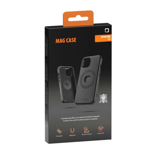 Θήκη Κινητού Mag Case iPhone της σειράς Optiline για Apple iPhone 15 MagSafe Τεχνολογίας με 34 μαγνήτες και Δυνατότητα Ασύρματης Φόρτισης συμβατή με Βάσεις Στήριξης Κινητού Optiline για Μηχανή με σύστημα Duolock - Image 2