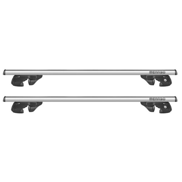 ALL IN POINT ΜΠΑΡΕΣ ΟΡΟΦΗΣ ΑΛΟΥΜΙΝΙΟΥ SHERMAN SILVER 120 cm ΣΕ ΑΣΗΜΙ ΧΡΩΜΑ ΓΙΑ ΟΡΟΦΗ ΜΕ RAISED RAILS MENABO - 2 ΤΕΜ. - AIN-147908 LEFKELIS.GR