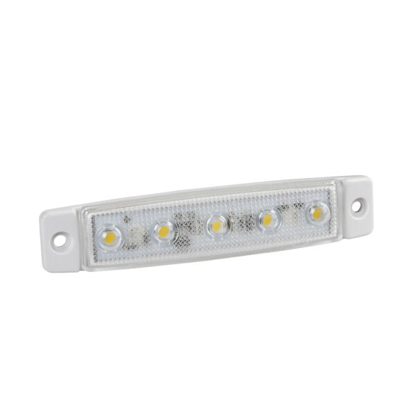 ALL IN POINT ΦΩΣ ΟΓΚΟΥ 12/24V 5xSMD LED ΛΕΥΚΟ ΔΙΑΦΑΝΟ 96x20mm ΜΕ ΕΓΚΡΙΣΗ ΤΥΠΟΥ R7/R10 LAMPA - 1 TEM. - AIN-176040 LEFKELIS.GR