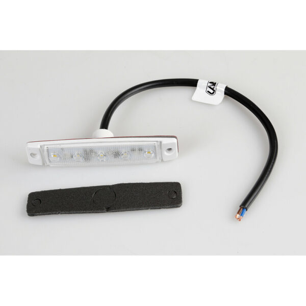 ΦΩΣ ΟΓΚΟΥ 12/24V 5xSMD LED ΛΕΥΚΟ ΔΙΑΦΑΝΟ 96x20mm ΜΕ ΕΓΚΡΙΣΗ ΤΥΠΟΥ R7/R10 LAMPA - 1 TEM. - Image 2