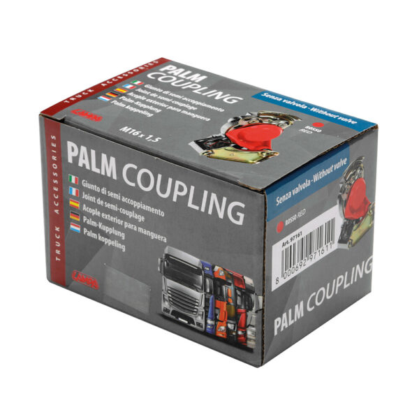 5 ΚΟΚΚΙΝΗ PALM COUPLING LAMPA - 1 TEM. - AIN-173544 iluma.GR