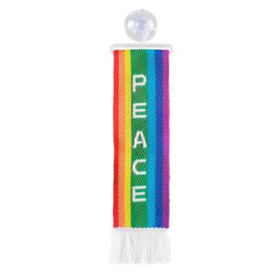ALL IN POINT ΚΑΣΚΟΛ ΜΙΝΙ ΜΕ ΒΕΝΤΟΥΖΑ (PEACE) ΕΓΧΡΩΜΟ MINI SCIARPA - AIN-177277 LEFKELIS.GR