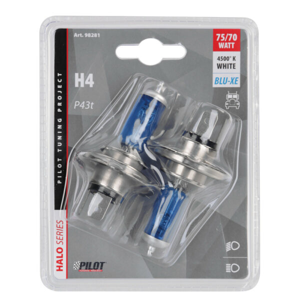ALL IN POINT ΛΑΜΠΑ H4 24V/70-75W Blue-Xenon (P43t) 4500K - AIN-69460 LEFKELIS.GR