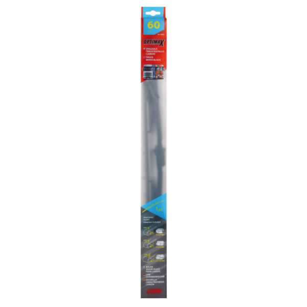ΥΑΛΟΚΑΘΑΡΙΣΤΗΡΑΣ ΦΟΡΤΗΓΟΥ OPTIMAX 60 cm (24 INCH) ΜΕ 3 ΑΝΤΑΠΤΟΡΕΣ - 1 ΤΕΜ. - Image 2