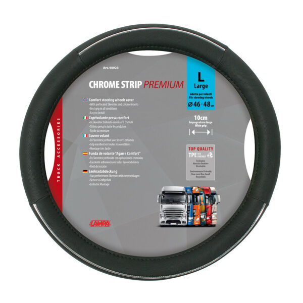 ALL IN POINT ΚΑΛΥΜΜΑ ΤΙΜΟΝΙΟΥ CROME STRIP L 46-48 - AIN-132182 iluma.GR