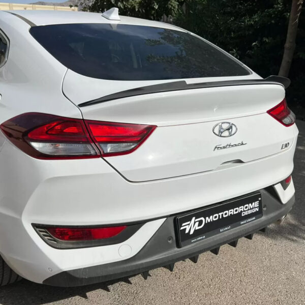ALL IN POINT Αεροτομή Πορτ Μπαγκάζ για Hyundai i30 Fastback 2016+ από ABS Motordrome Design - 1 τεμ. - AIN-179493 iluma.GR