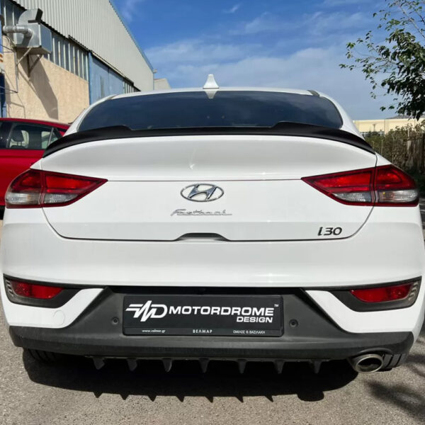 Αεροτομή Πορτ Μπαγκάζ για Hyundai i30 Fastback 2016+ από ABS Motordrome Design - 1 τεμ. - Image 2