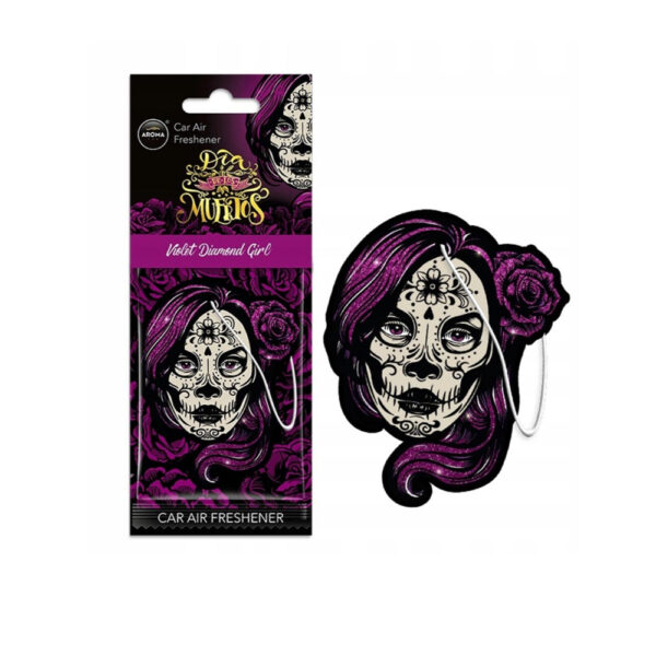 ALL IN POINT ΑΡΩΜΑΤΙΚΟ ΚΡΕΜΑΣΤΟ AROMA CAR MUERTOS VIOLET GIRL SPICY DELIGHT ΑMiO - 1 TEM. - AIN-176609 LEFKELIS.GR