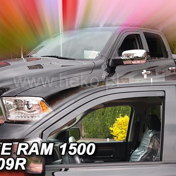 ALL IN POINT ΑΝΕΜΟΘΡΑΥΣΤΕΣ ΓΙΑ DODGE RAM 1500 IV 4D 2009-2018 ΖΕΥΓΑΡΙ ΑΠΟ ΕΥΚΑΜΠΤΟ ΦΙΜΕ ΠΛΑΣΤΙΚΟ HEKO - 2 ΤΕΜ. - AIN-150107 iluma.GR