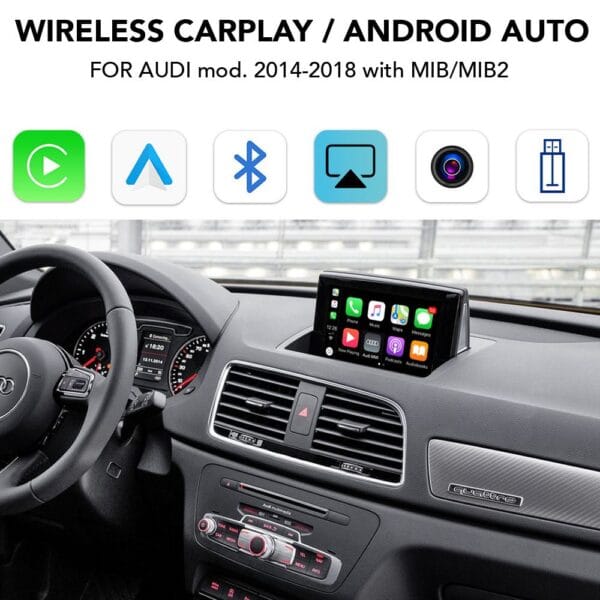 AIN-98558 - Digital iQ - DIGITAL IQ AD 211 CPAA (CARPLAY / ANDROID AUTO BOX for AUDI mod.2014-2018 with MIB/MIB2) - ALL IN POINT - LEFKELIS.GR