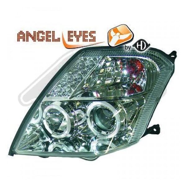 ALL IN POINT ΦΑΝΑΡΙΑ ΓΙΑ CITROEN C2 11/2003+ ANGELEYES CHROME ΜΠΡΟΣΤΙΝΑ - 2 ΤΕΜ. - AIN-166893 LEFKELIS.GR