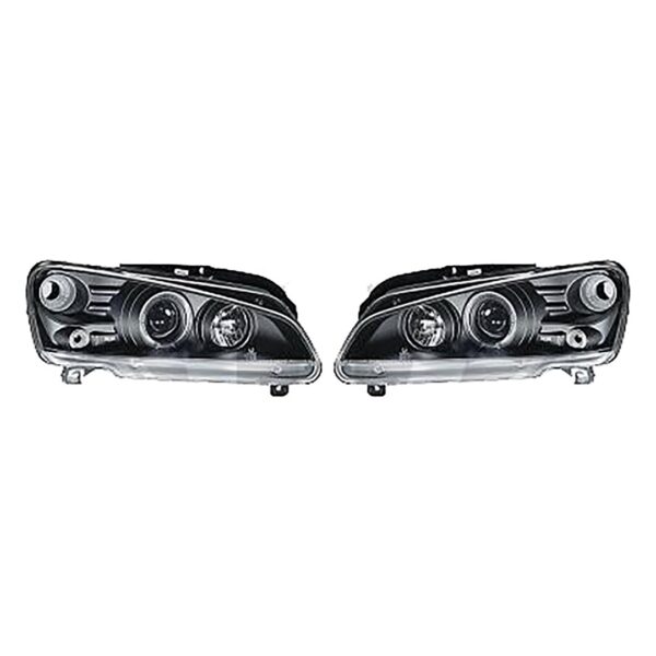 ALL IN POINT ΦΑΝΑΡΙΑ ΜΠΡΟΣΤΙΝΑ ΓΙΑ PEUGEOT 106 1996+ ANGELEYES BLACK (H1+H1) - 2 ΤΕΜ. - AIN-167138 LEFKELIS.GR