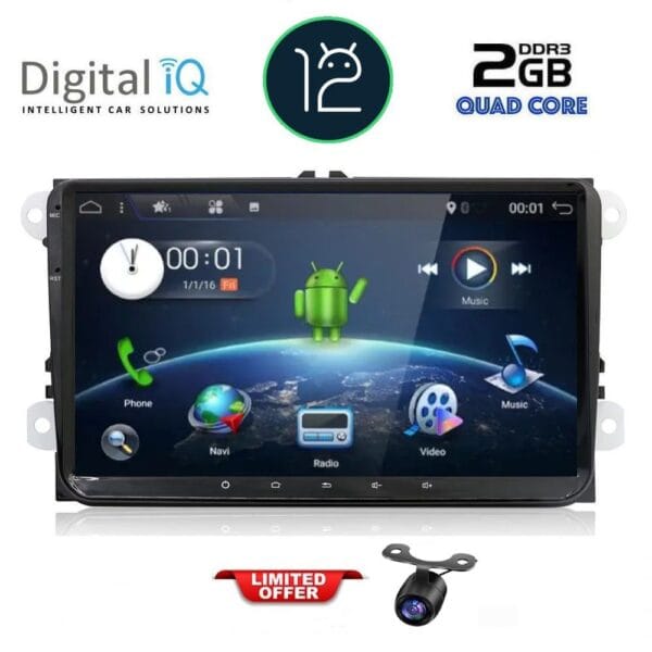 DIGITAL IQ AN 089_GPS (9'' DECK) MULTIMEDIA for VW-SEAT-SKODA mod. 2004-2014 - Image 6
