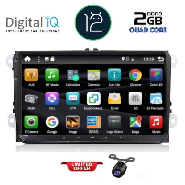 DIGITAL IQ AN 089_GPS (9'' DECK) MULTIMEDIA for VW-SEAT-SKODA mod. 2004-2014 - Image 7