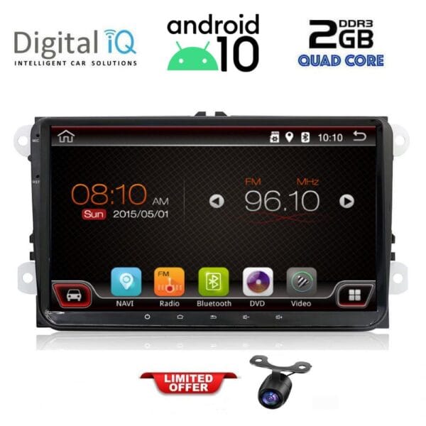 AIN-130199 - Digital iQ - DIGITAL IQ AN 089_GPS (9'' DECK) MULTIMEDIA for VW-SEAT-SKODA mod. 2004-2014 - ALL IN POINT - LEFKELIS.GR