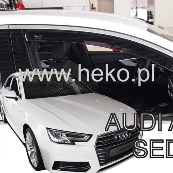 ALL IN POINT ΑΝΕΜΟΘΡΑΥΣΤΕΣ ΓΙΑ AUDI A4 / B9 4D/5D SEDAN AVANT 2016-2021 / ALLROAD ΖΕΥΓΑΡΙ ΑΠΟ ΕΥΚΑΜΠΤΟ ΦΙΜΕ ΠΛΑΣΤΙΚΟ HEKO - 2 ΤΕΜ. - AIN-149957 iluma.GR