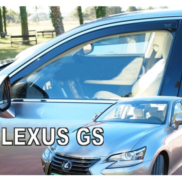 ALL IN POINT ΑΝΕΜΟΘΡΑΥΣΤΕΣ ΓΙΑ LEXUS GS IV 250 4D 2016+ ΖΕΥΓΑΡΙ ΑΥΤΟΚΙΝΗΤΟΥ ΑΠΟ ΕΥΚΑΜΠΤΟ ΦΙΜΕ ΠΛΑΣΤΙΚΟ HEKO - 2 ΤΕΜ. - AIN-140814 iluma.GR