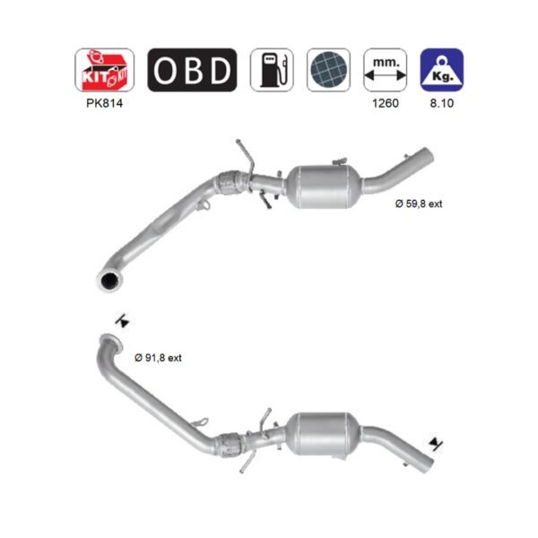 ALL IN POINT ΦΙΛΤΡΟ DPF ΣΙΛΙΚΟΝΟΥΧΟ ΚΑΡΒΙΔΙΟ SIC MERCEDES A160/A180/A200 W169/W245 2.0TD 1991cc 2004-2012 - AIN-160103 LEFKELIS.GR